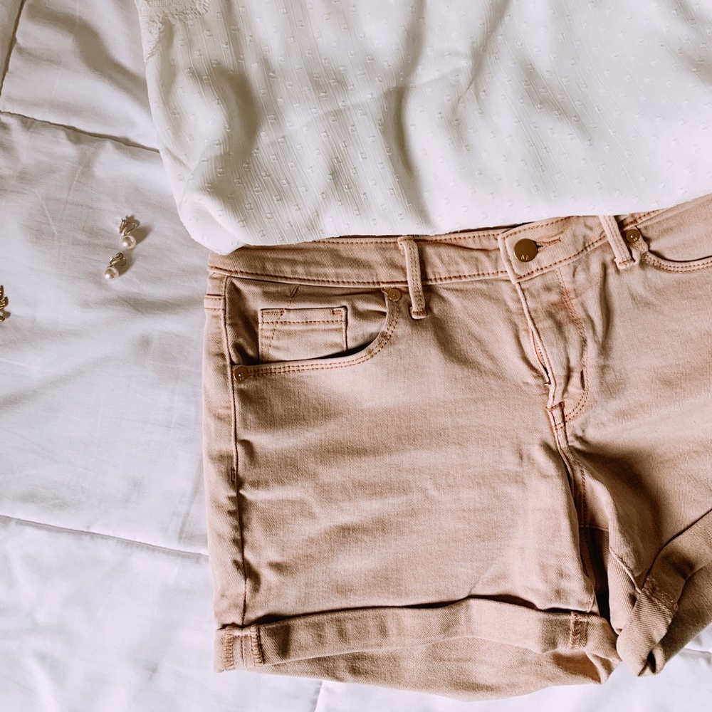 Target Blush Colored Midi Shorts Size 9